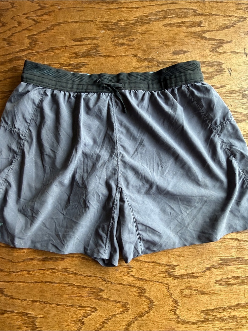 Janji Men's Athletic Shorts - Red Multi & Gray - Picture 3 of 14